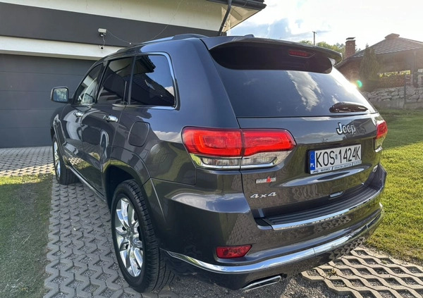 Jeep Grand Cherokee cena 114000 przebieg: 123600, rok produkcji 2014 z Andrychów małe 742